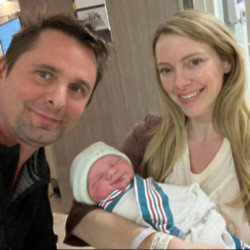 Matt Bellamy has had his third child and second with wife Elle Evans