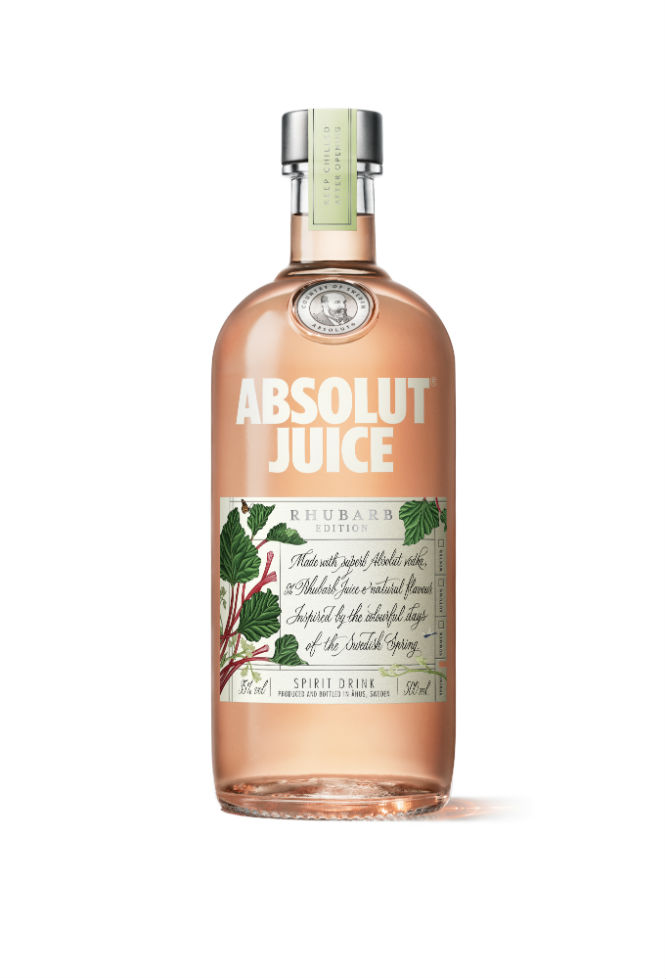 Absolut Juice deliver a gorgeous taste with their Rhubarb edition