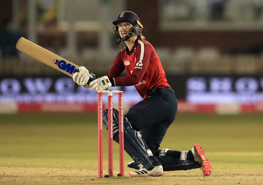 Amy Jones batting during the fourth Vitality IT20 match, September 28th, 2020 / Picture Credit: Mike Egerton/PA Archive/PA Images