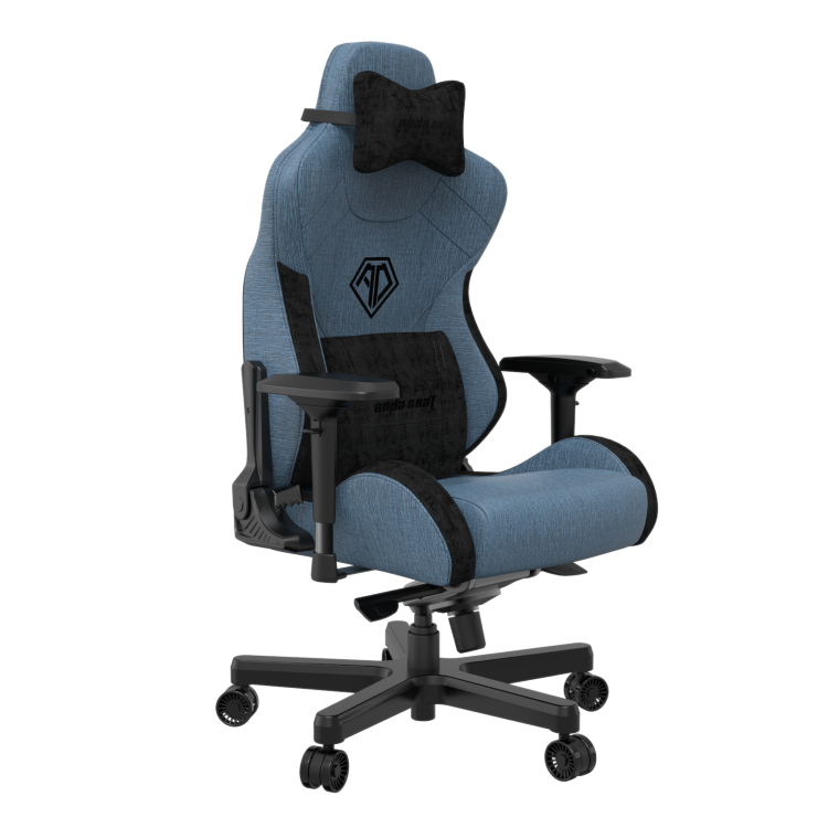 The AndaSeat T-Pro 2 Series Gaming Chair comes in three colour options: Blue, Black or White