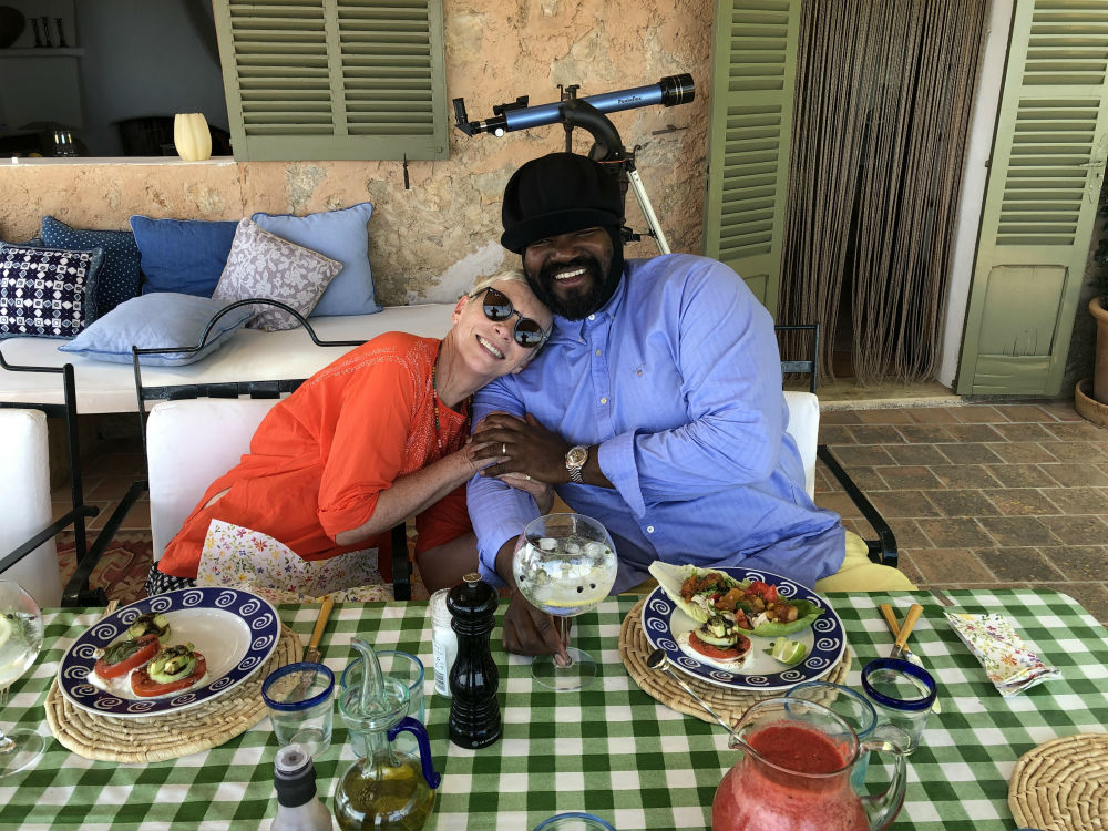 Annie Lennox is just one of Gregory Porter's many famous podcast guests