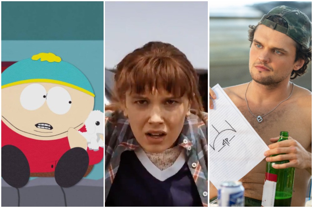 Good news for South Park and Stranger Things, but not for Panic... / Picture Credits (l-r): Comedy Central, Netflix, Amazon Prime Video