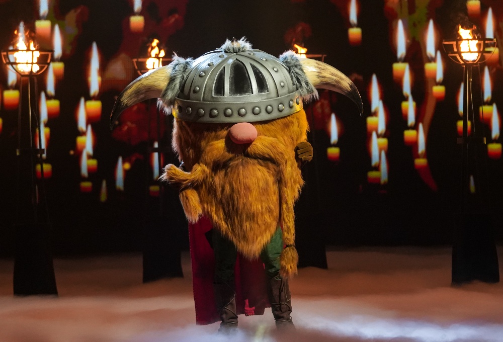 Viking in The Masked Singer UK Series 2 / Picture Credit: Bandicoot TV