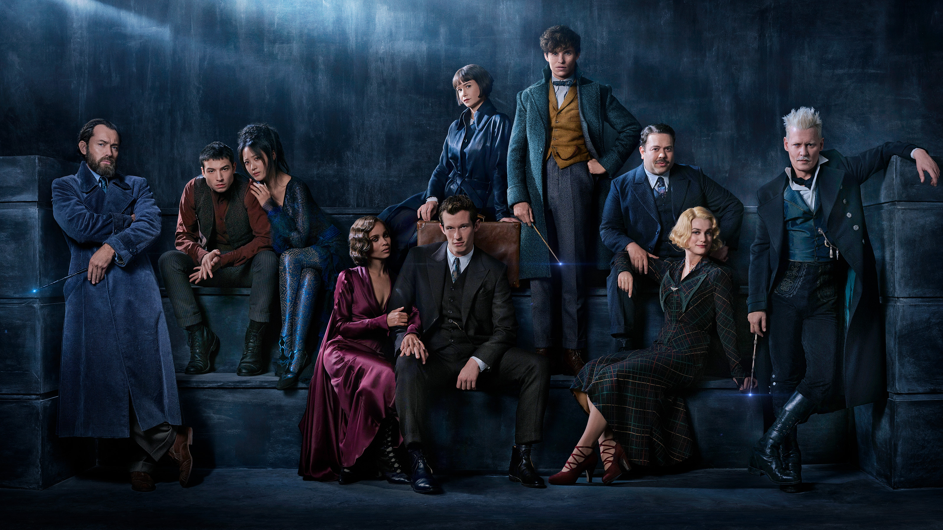 The cast of Fantastic Beasts: The Crimes of Grindelwald