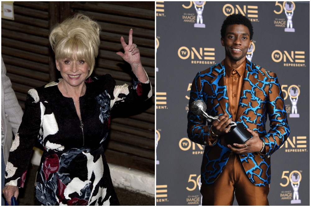 Dame Barbara Windsor and actor Chadwick Boseman: our Icons of the Year / Picture Credits: PA Images