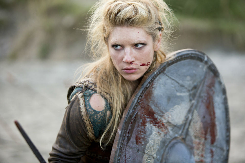 Katheryn Winnick as Queen Lagertha in Vikings