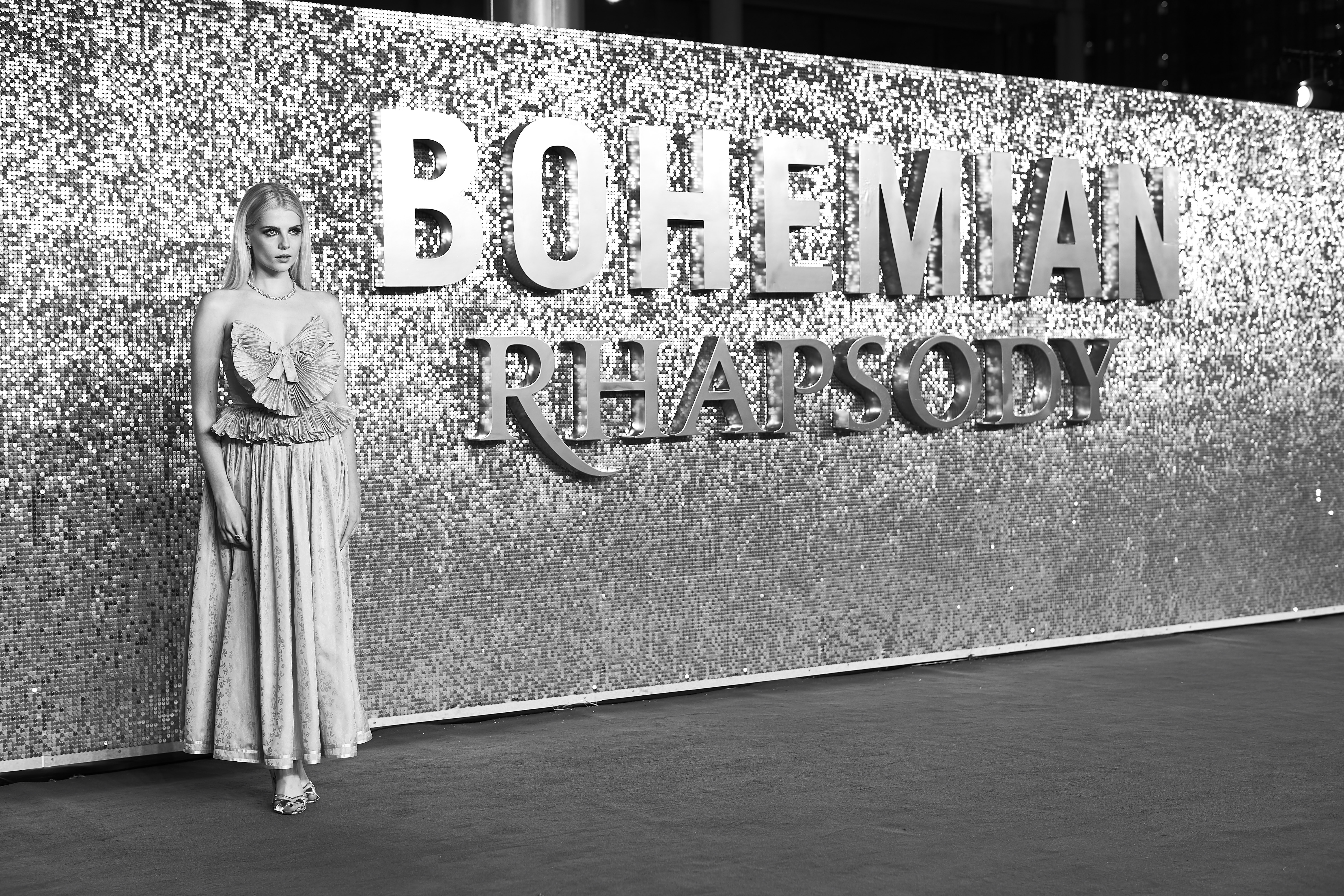 Lucy Boynton at the Bohemian Rhapsody world premiere
