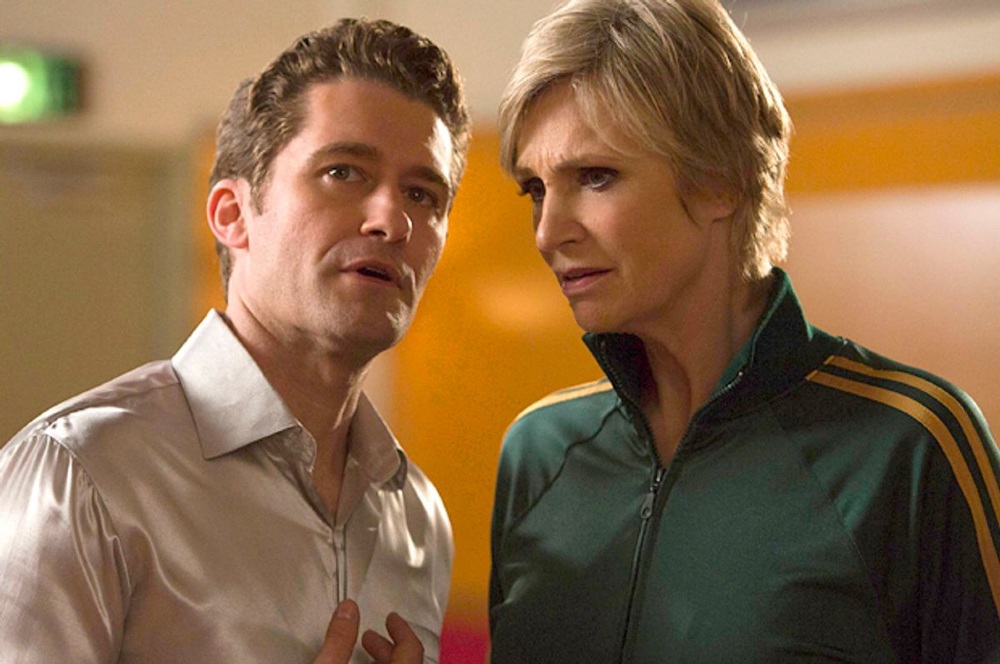 Matthew Morrison and Jane Lynch starred in Glee / Picture Credit: Fox