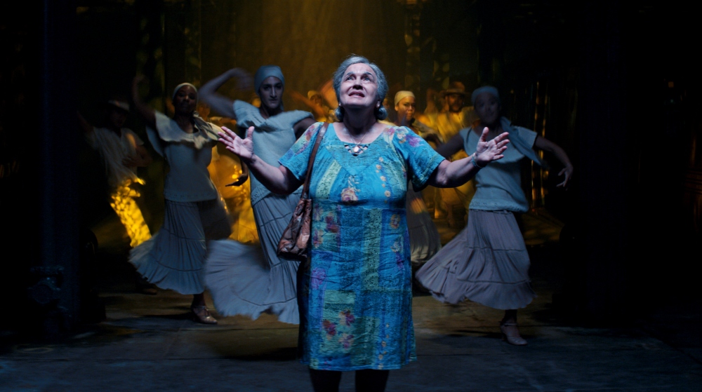 In The Heights star Olga Merediz as Abuela Claudia / Picture Credit: Warner Bros. Pictures