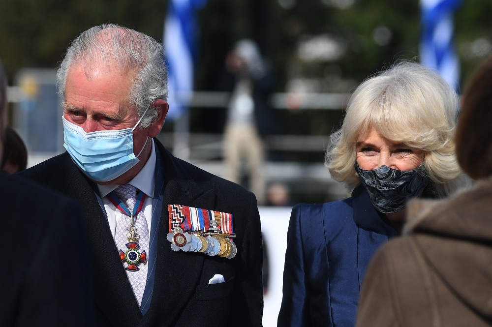 Prince Charles and the Duchess of Cornwall Camilla on a Royal visit in Greece, March 2021 / Picture Credit: Victoria Jones/PA Wire/PA Images