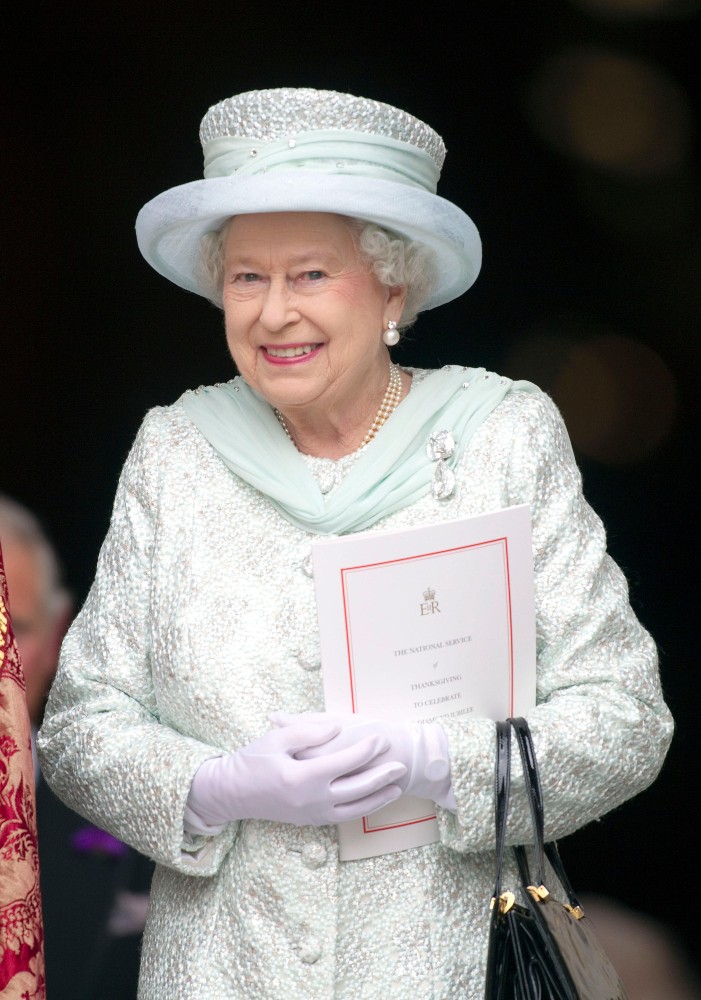 Queen Elizabeth II attending the Diamond Jubilee service at St Paul's Cathedral in London, 2012. Now 10 years on, we celebrate her Platinum Jubilee. / Picture Credit: WENN Rights Ltd/Alamy Stock Photo