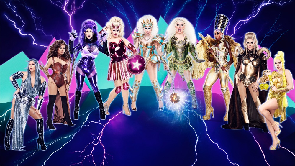 Nine Queens will compete in RuPaul's Drag Race UK Versus The World / Picture Credit: BBC/World of Wonder/Guy Levy