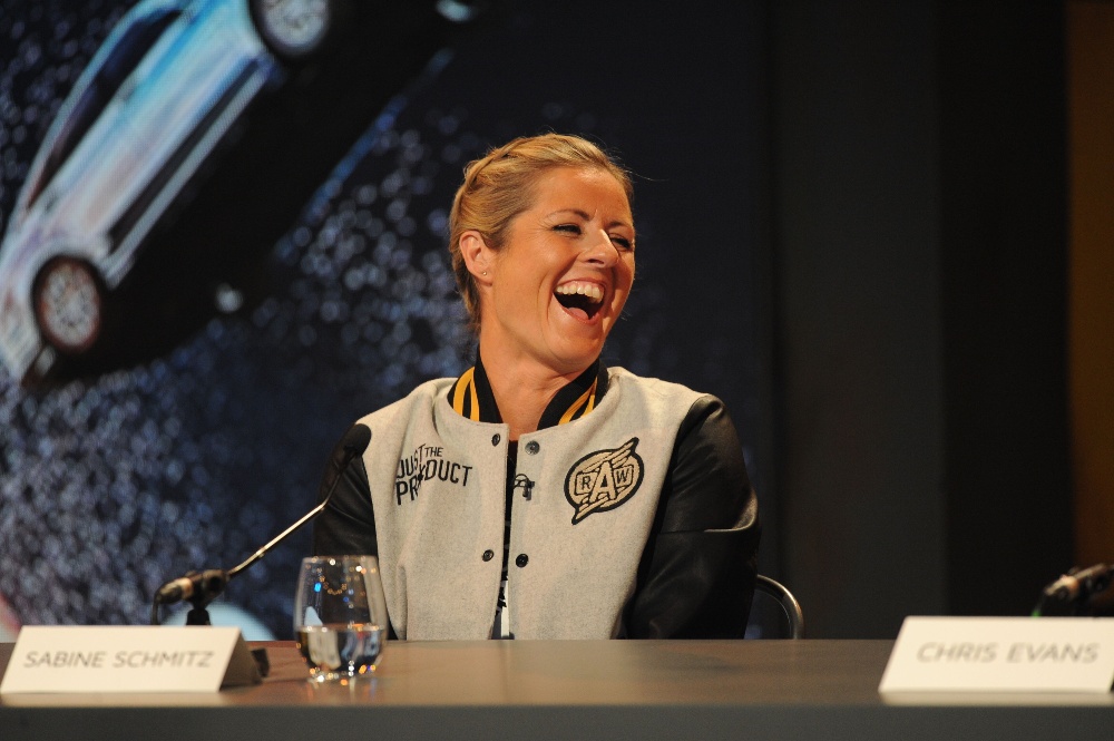 Sabine Schmitz at the launch of Top Gear in May 2016 / Picture Credit: Andrew Matthews/PA Archive/PA Images
