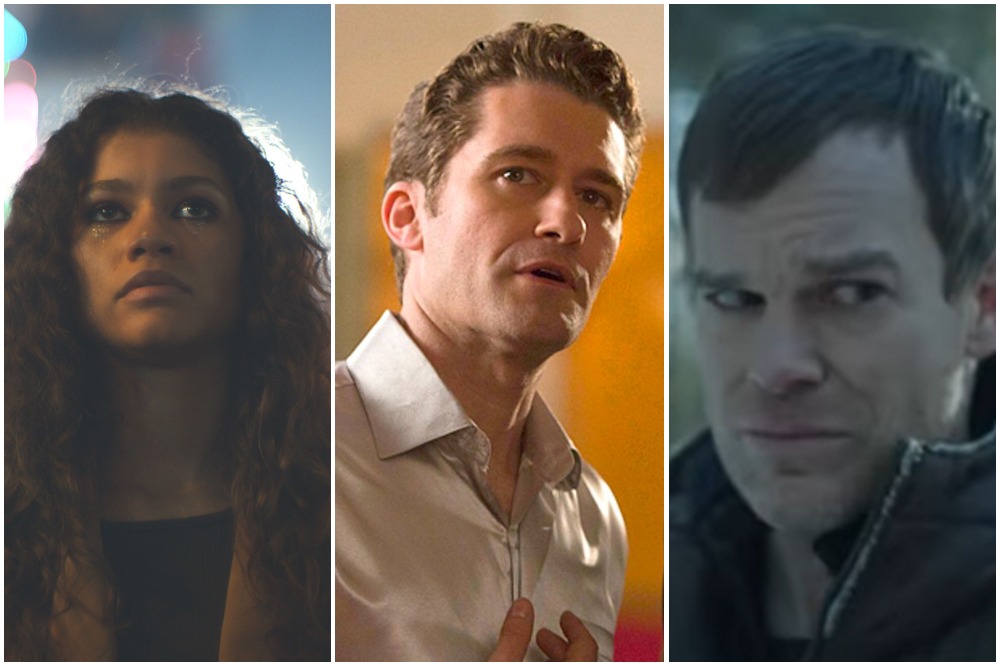 We've got news on Euphoria, Glee, Dexter: New Blood and more! / Picture Credits (l-r): HBO, Fox, Showtime