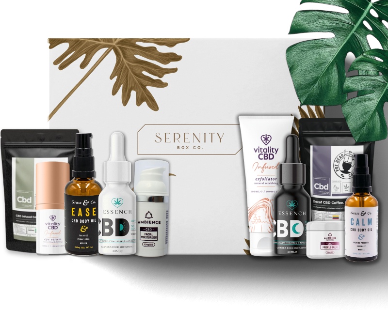 Serenity Box Co is the UK's first CBD subscription box company