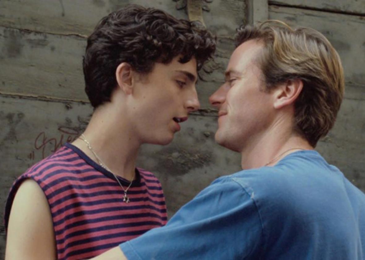 Timothée Chalamet and Armie Hammer in Call Me By Your Name / Photo Credit: Sony Pictures