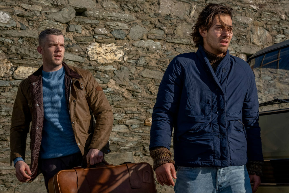 Russell Tovey and Maxim Baldry as Daniel and Viktor in Years and Years / Photo Credit: BBC/Red Productions/Matt Squire