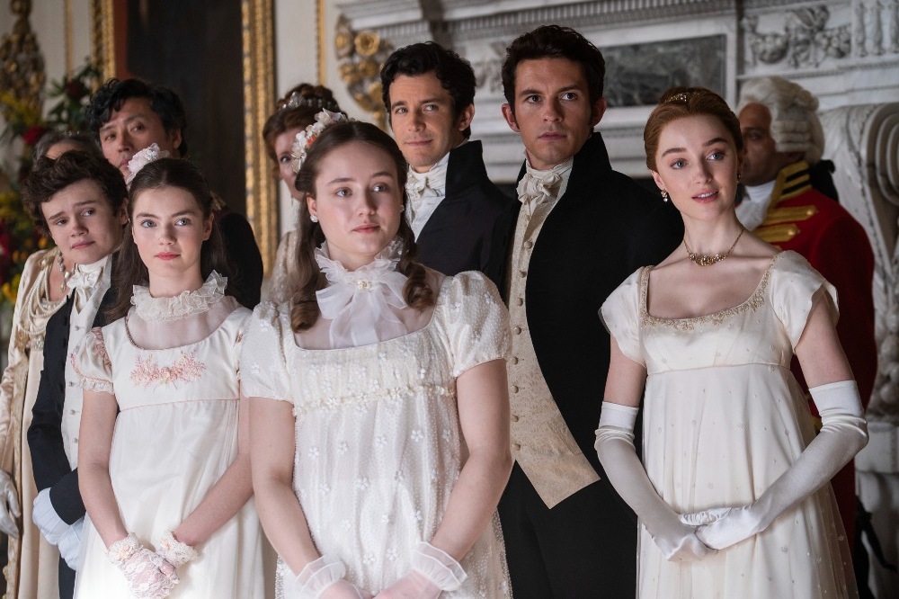 The cast of Bridgerton / Image credit: Liam Daniel/Netflix