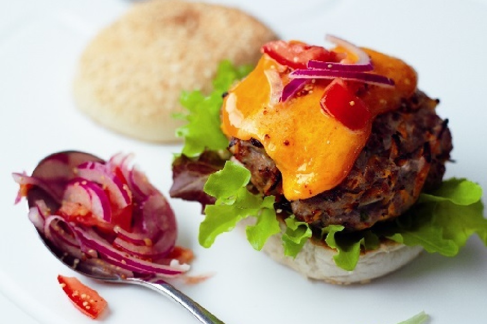 Red Leicester Burger Recipe