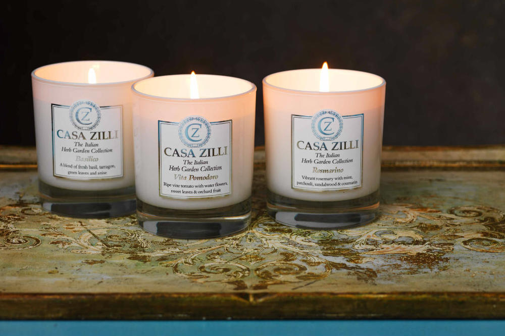 Casa Zille Trio of Candles set