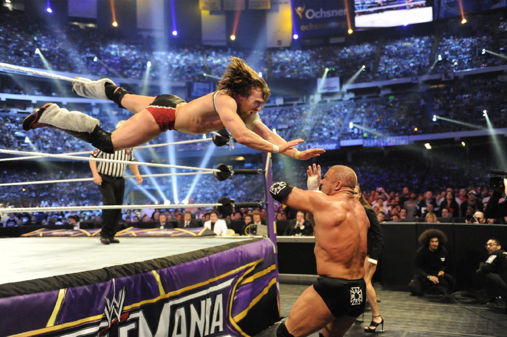 Daniel Bryan versus Triple H at WrestleMania 30 / Credit: WWE