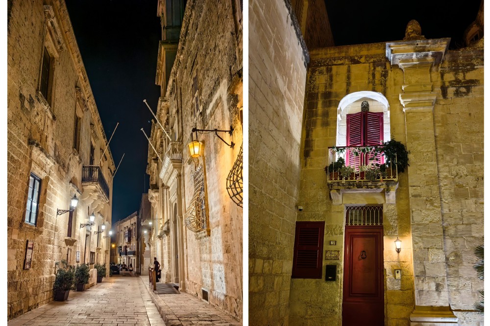 Mdina by night is a maze of intriguing lanes and secret alcoves where the spirit of times gone by lives on  (Image credit: Aurora Nova)