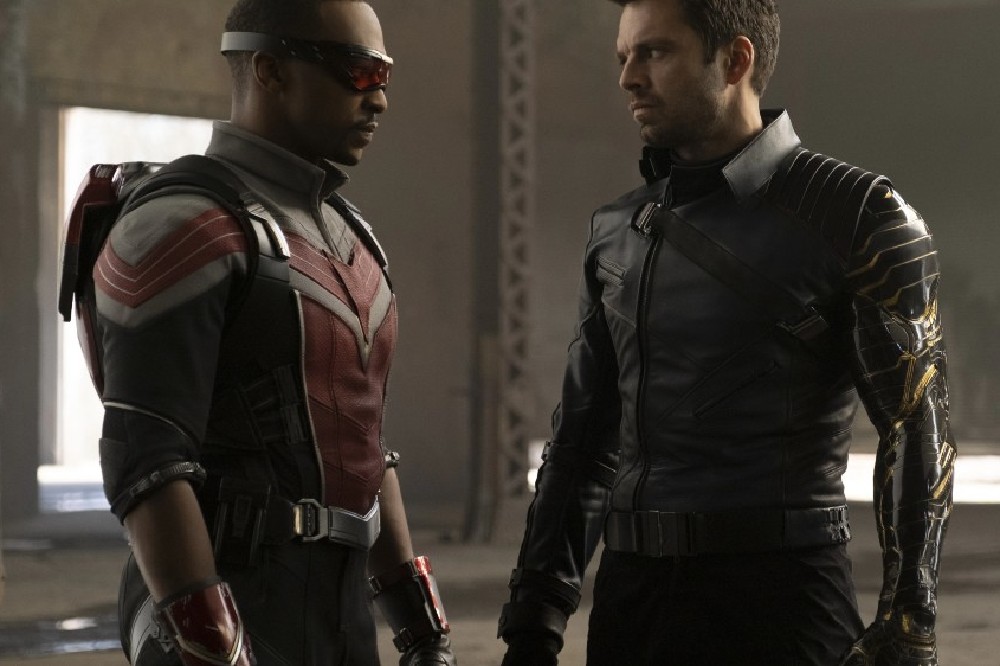 Anthony Mackie and Sebastian Stan in The Falcon and The Winter Soldier / Picture Credit: Marvel Studios
