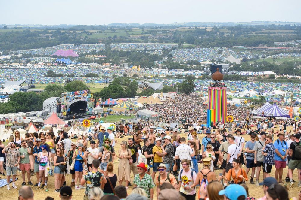 Glastonbury Festival 2022 / Image credit: Matt Crossick / Empics / Alamy Live News
