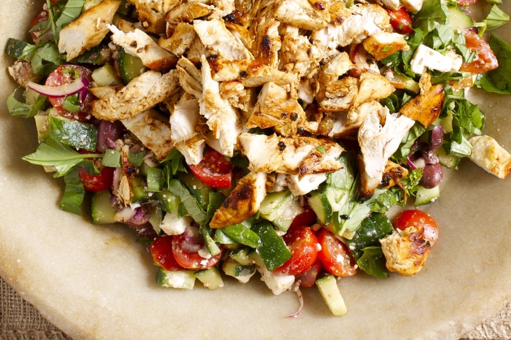 Hello Fresh Greek God's Grilled Chicken Salad Recipe
