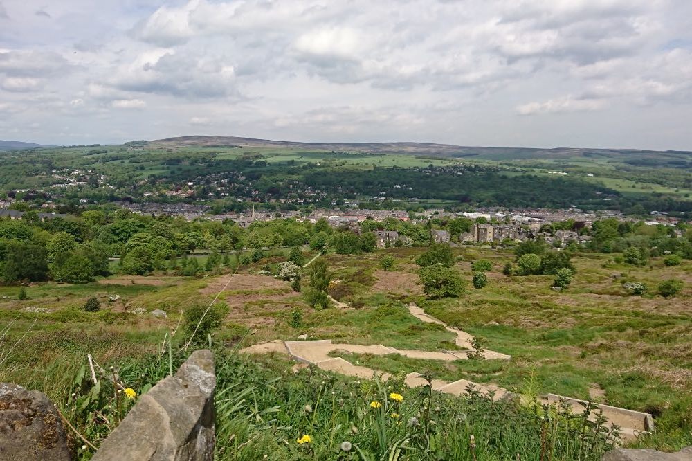 A view of Ilkley from the Moor / Image credit: Holly Mosley