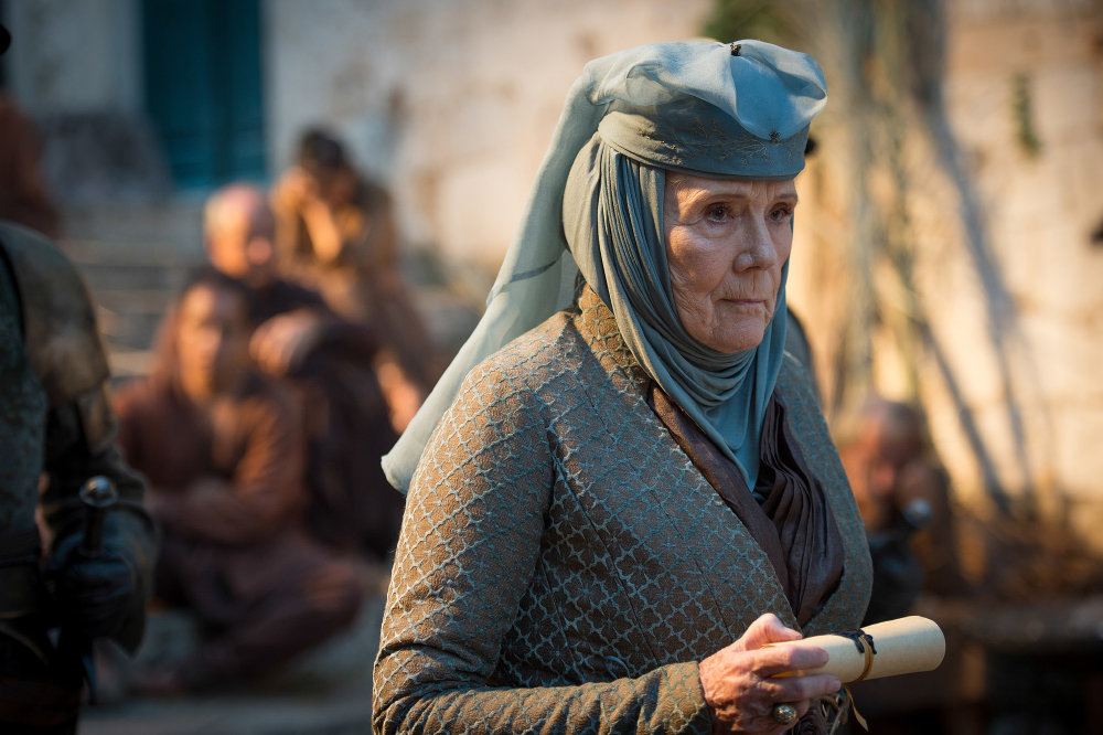 Dame Diana Rigg as Lady Olenna Tyrell in Game of Thrones / Picture Credit: HBO