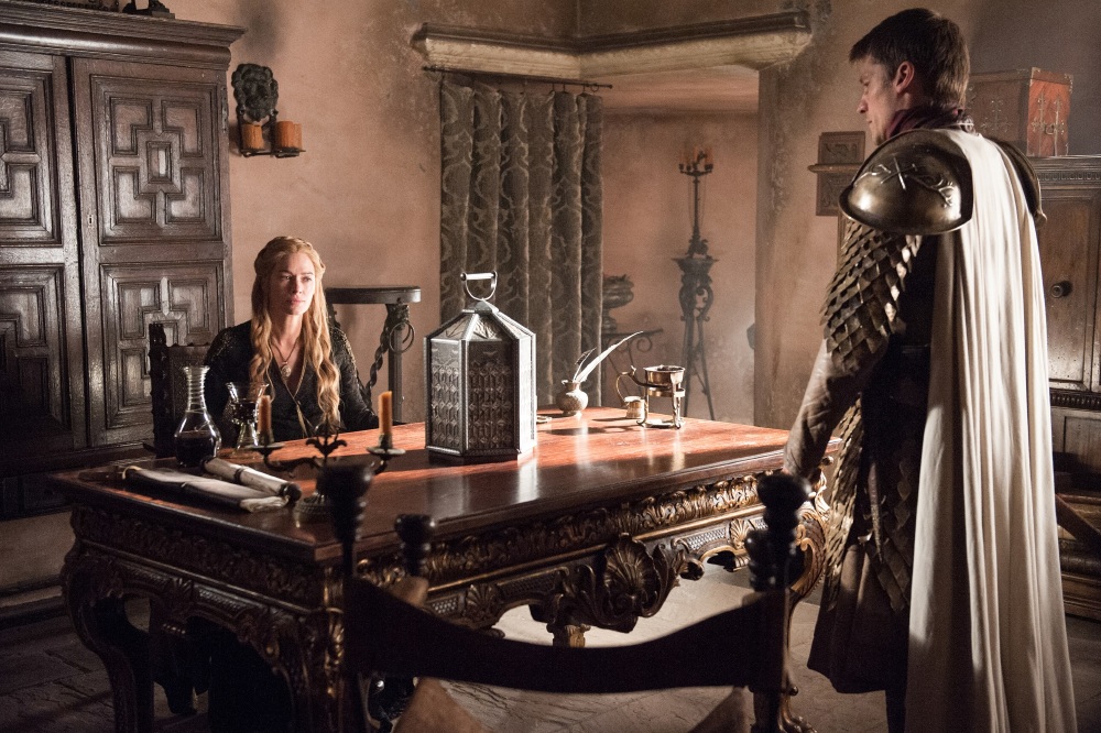 Lena Headey and Nikolaj Coster-Waldau in Game of Thrones / Credit: HBO