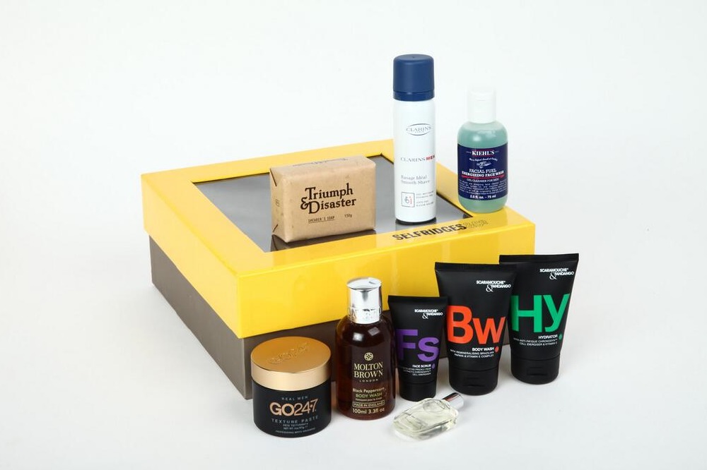 The Selfridges grooming box is a must have for any man