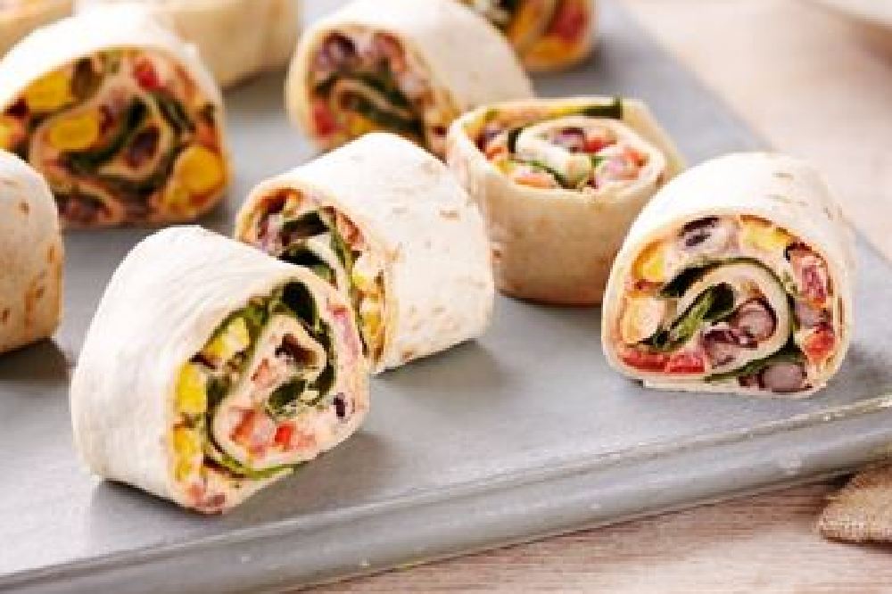 Vegan Mexican Vegetable Roll Ups