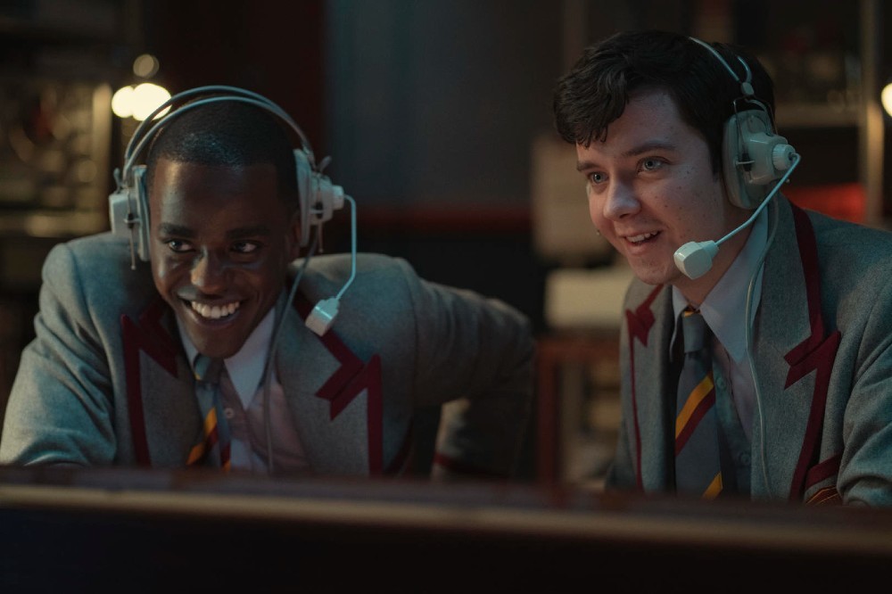 Ncuti Gatwa and Asa Butterfield in Sex Education / Picture Credit: Netflix