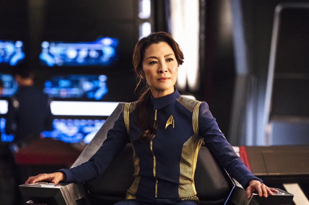 Michelle Yeoh also stars in Discovery