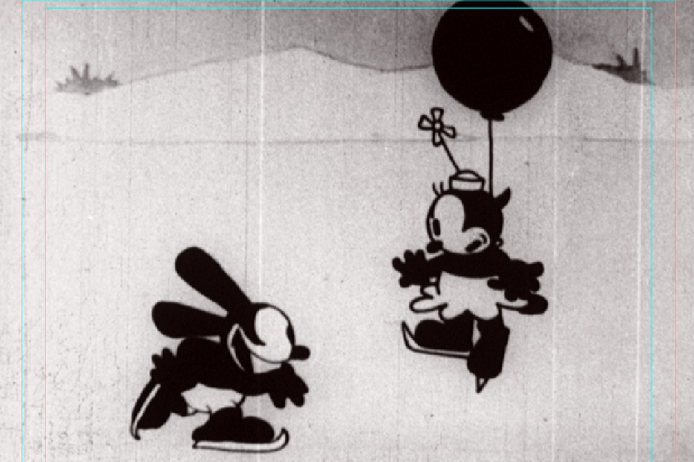 A scene from Sleigh Bells (1928) (c) Walt Disney Animation Studios Ltd.