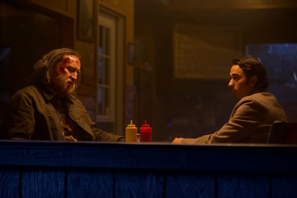 Nicolas Cage and Alex Wolff in PIG / Picture Credit: Altitude Films