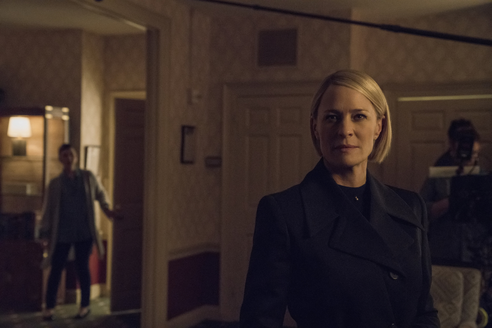 Robin Wright stars as President Claire Underwood in House of Cards / Photo Credit: Netflix