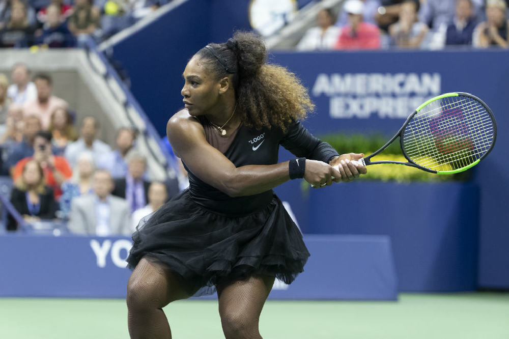 Serena Williams at the US Open 2018 / Photo Credit: Lev Radin/Zuma Press/PA Images