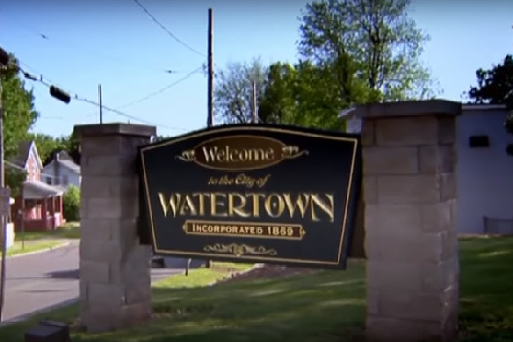 Sign for Watertown, NY / Picture Credit: Real Stories on YouTube
