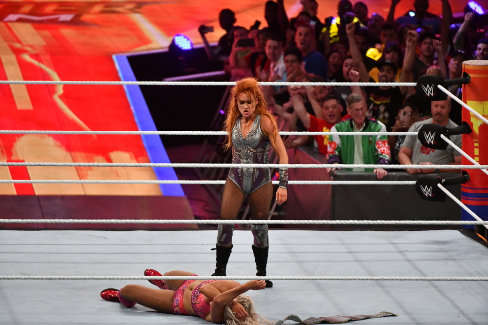 Becky Lynch has had enough of being overshadowed by Charlotte Flair and snapped at the new SmackDown Women's Champion at SummerSlam 2018