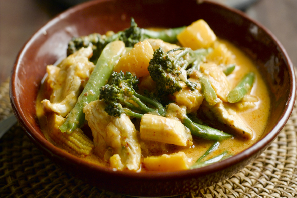 Thai Chicken, Pumpkin and Tenderstem® Curry