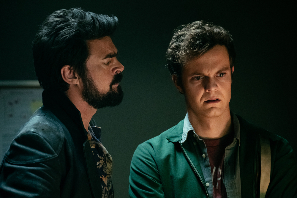 Karl Urban and Jack Quaid in The Boys / Picture Credit: Prime Video