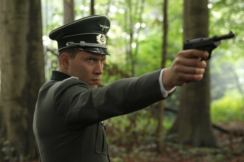 Jai Courtney stars as Nazi captain Stefan Brandt