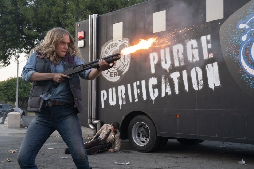 Leven Rambin as Harper Tucker in The Forever Purge / Picture Credit: Universal Pictures