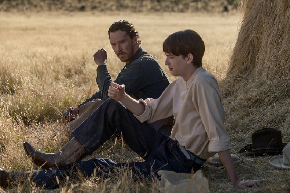 Benedict Cumberbatch and Smit-McPhee in The Power of the Dog / Picture Credit: Netflix