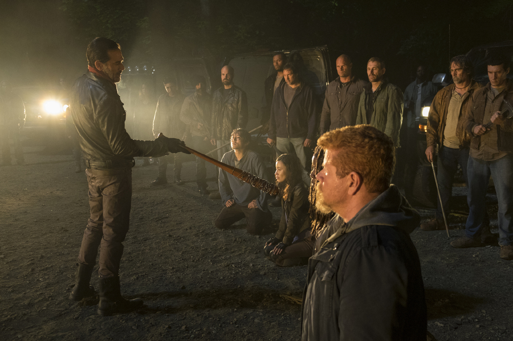 Negan took Abraham's life in the premiere
