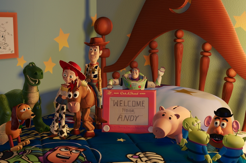 The whole gang waiting for Andy to come home / Picture Credit: Disney/Pixar