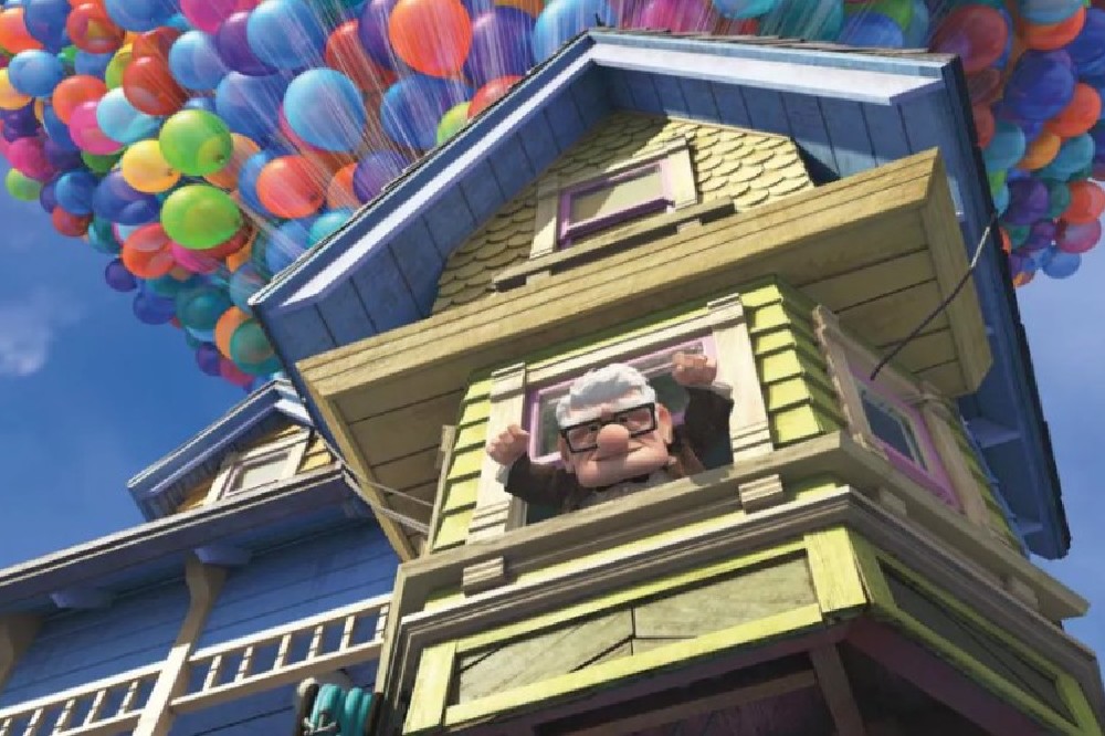 Carl and his wonderful home / Picture Credit: Pixar